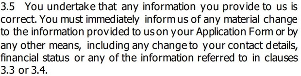 Conditions de l'accord d'utilisation de City Index Accord d'utilisation de City Index