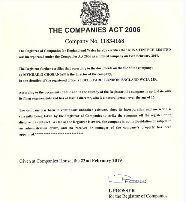 Licence en kuna Licence kuna.io