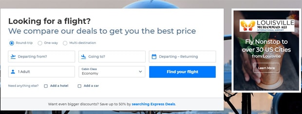 priceline.com pour réserver des vols
