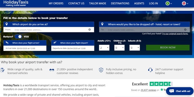 holidaytaxis.com est une arnaque ? Témoignages HolidayTaxis est-il une arnaque ? Critiques