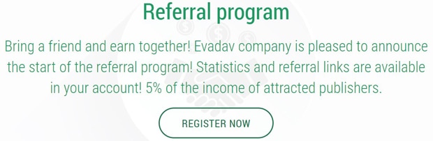 Programme d'affiliation d'Evadav