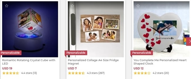 Cadeaux personnalisés sur le site de l'Igp Cadeaux personnalisés igp.com