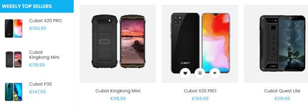 Smartphones de la boutique officielle Cubot