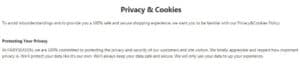 Contrat d'utilisation de la boutique Fairy Season Accord avec le client de Fairyseason