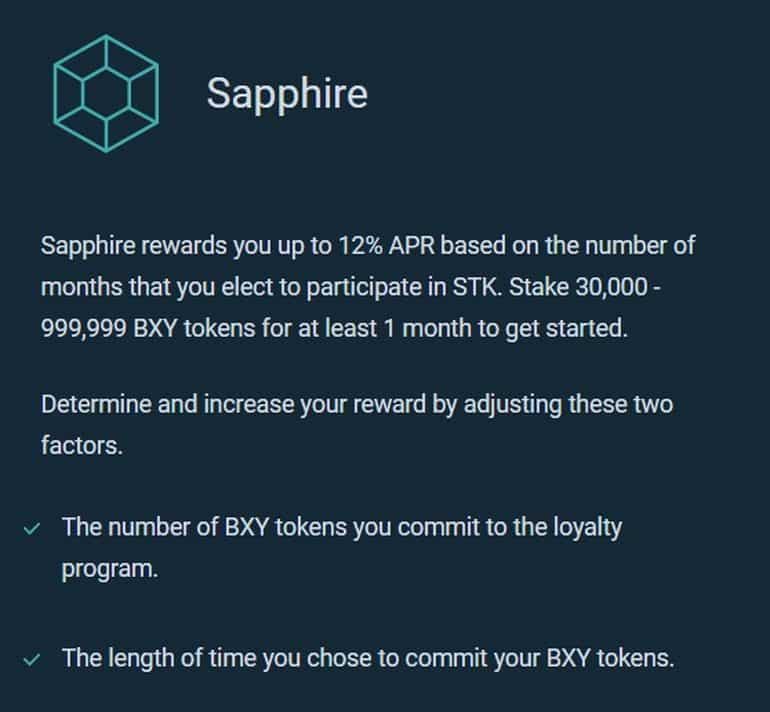 Programme de fidélité en crypto-monnaie Beaxi Programme de fidélité beaxy.com