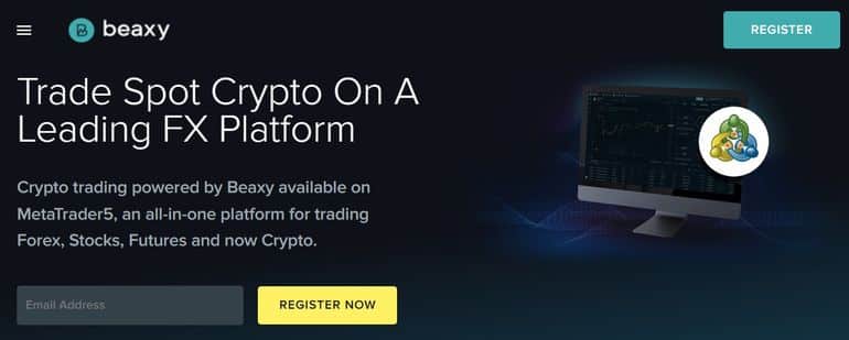 beaxy.com enregistrement d'un échange de crypto-monnaies Enregistrement de Beaxy Exchange