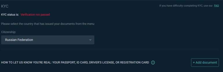 Vérification du compte Beaxy Exchange Vérification de Beaxi.com