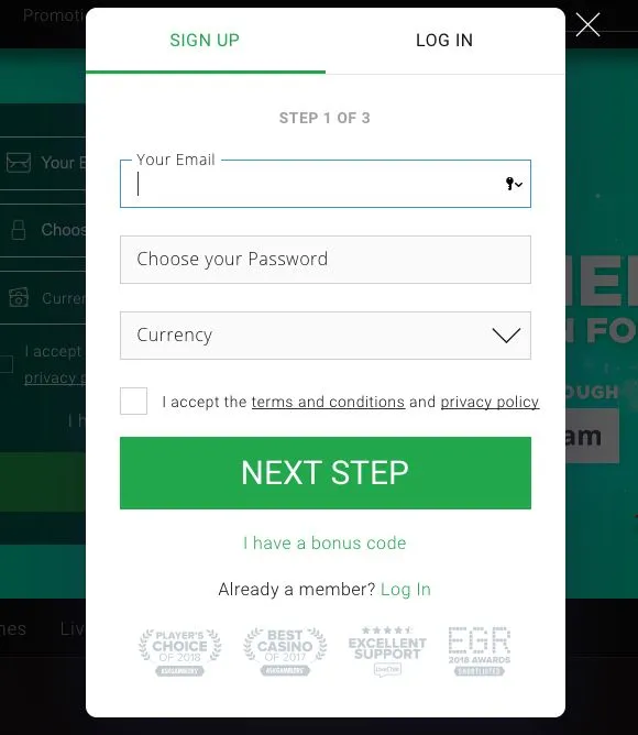 Compte utilisateur BitStarz Compte utilisateur BitStarz
