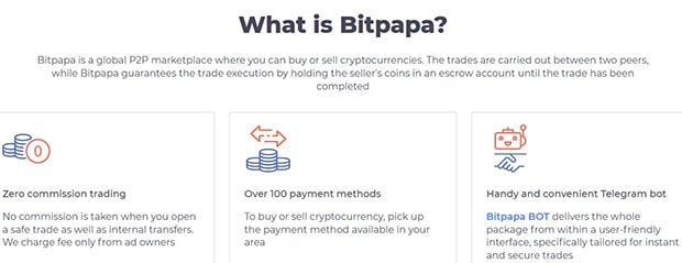 Avantages de Bitpapa