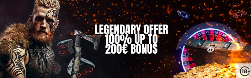Bonus de bienvenue jusqu'à 200€ de Winhalla ! Prenez le Bonus et profitez du Jeu ! Bonus jusqu'à 200€ de Winhalla
