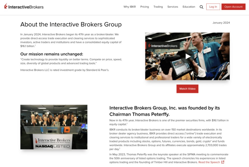 Présentation d'Interactive Brokers