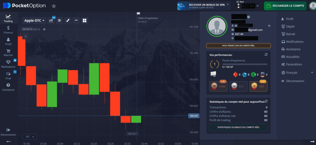 Comment démarrer avec Pocket Option ?
